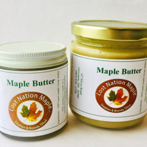 Maple butter from Lost Nation Maple, Groveton, NH