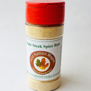 Maple steak rub from Lost Nation Maple, Groveton, NH